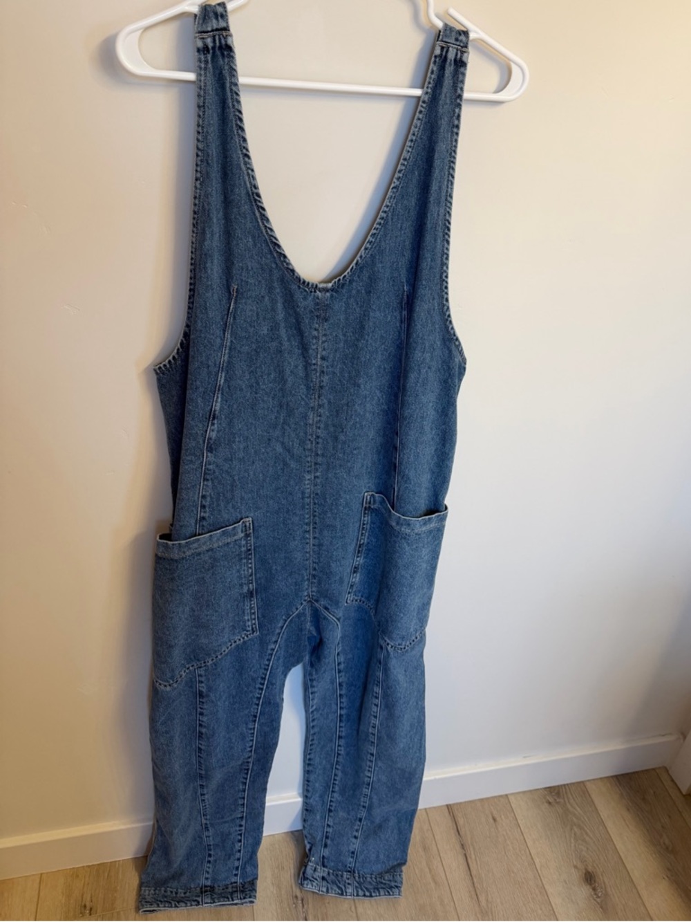 We the Free High Roller Jumpsuit - Blue